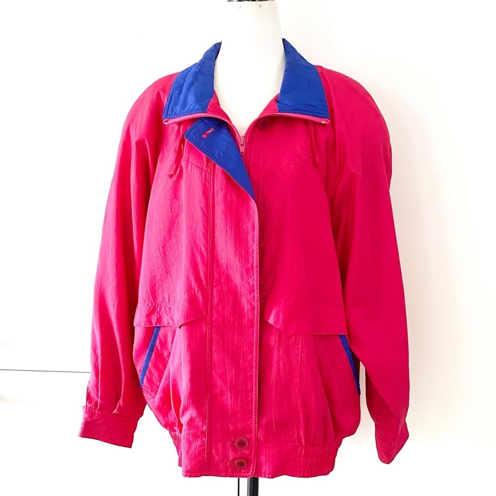 Vintage 80s Neon Spring Jacket